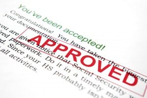 A formal letter on company letterhead, marked Approved, confirming business authorization and details